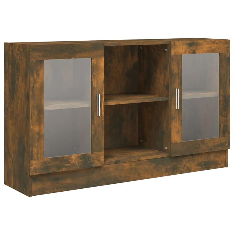 Simple Sideboard, Spacious Storage Cabinet with Display Shelf, Suitable for Kitchen, Living Room, Stylish Furniture, Offers Additional Storage Space and Home Decor, Ensures Safety. Display Cabinet 120x30.5x70 cm, Treated Wood