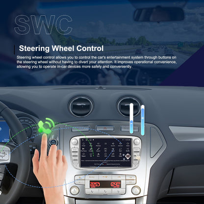 Android Autoradio – Multimedia Unit – Car Stereo – Navigatiesysteem – Touchscreen – 7 Inch Display – Android 13 Systeem – Wireless CarPlay & Android Auto