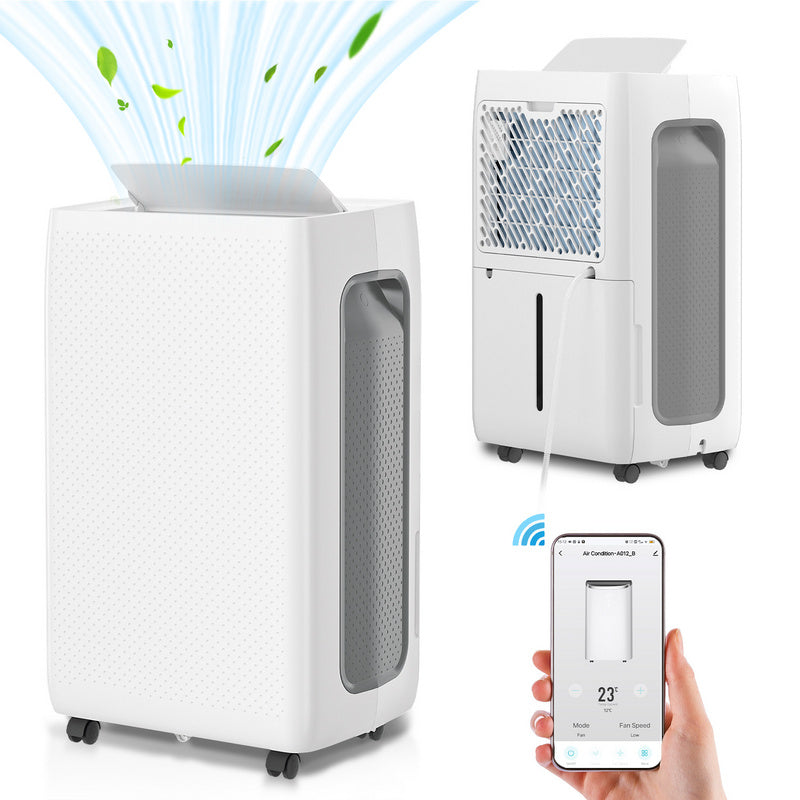 Luchtontvochtiger – Vochtvreter – Dehumidifier – Vochtverwijderaar – Vochtopnemer – 26L per Dag Capaciteit – Wifi en Timerfunctie