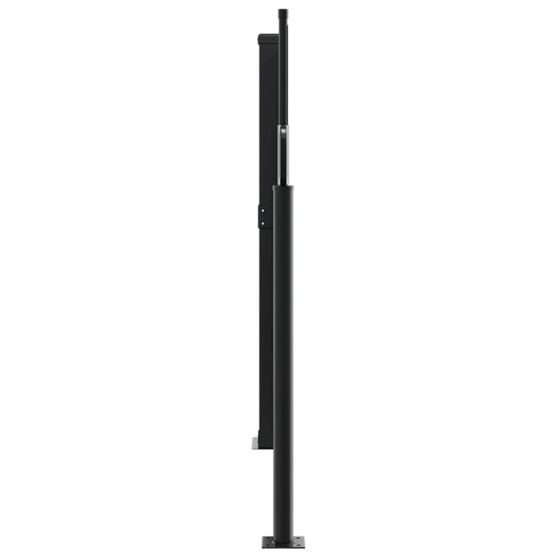 Uitschuifbare Windscherm – Windscherm Balkon – Terras Windscherm – Windblocker – Compact Design – Stevig Polyester Frame - QUORE