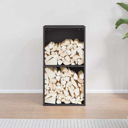 40×30×75cm Black Firewood Rack Suitable for Living Room Fireplaces, Outdoor Heating Areas and Industrial-Style Corners in Simple Home Settings, Fireplace Wall Mount, Corner Fireplace, Tabletop Fireplace, Firewood Stand, Woo