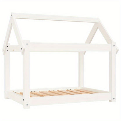 White Dog Bed 81x60x70cm Spacious and Transparent Clean and Beautiful Comfortable and Breathable Sturdy and Durable Versatile for Home Suitable for Small-Medium Dogs, Dog Bed Cosy, Extra Large Dog Beds, Elevated Pet Bed, Heav