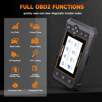 OBD2 Diagnose Scanner – Autodiagnose Tool – Foutcode Lezer – Auto Scanner – Auto Diagnostiek – USB Aansluiting – 25+ Reset Functies – Zonder Batterij