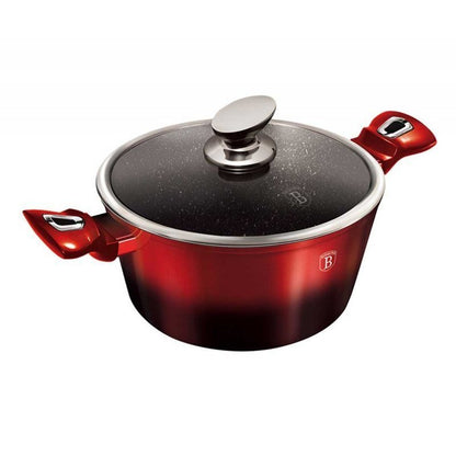 Berlinger House Metallic Black Burgundy Line 15 Elements BH-1632