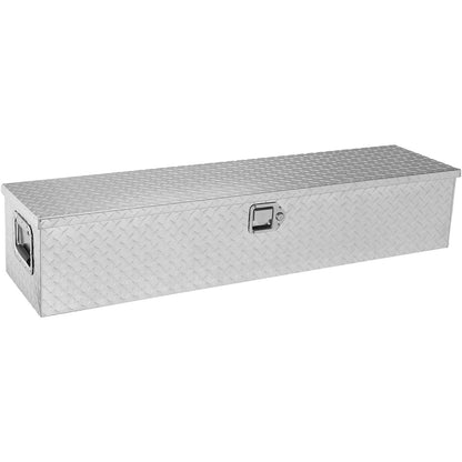 Gereedschapskist – Gereedschapskoffer – Toolbox – Opbergbox – Opbergkist – Aluminium – Waterdicht – Diamantprofiel – Met Slot – 122 x 38 x 38 cm