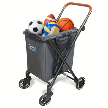 Boodschappenwagen – Boodschappentrolley – Boodschappentas – Winkeltrolley – Winkelwagen – 70 Liter Inhoud – Opvouwbaar Met Draaibare Voorwielen – Verstelbaar Handvat