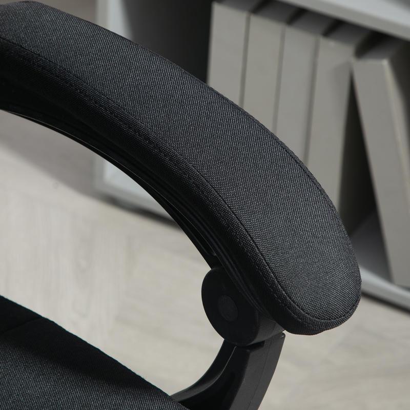 Ergonomische Bureaustoel – Ergonomische Stoel – Bureaustoel Met Voetensteun – Draaistoel – Kantoorstoel – Verstelbare Lendensteun – Uitschuifbare Voetensteun – Stevige Basis Met 5 Zwenkwielen