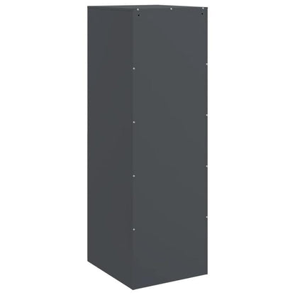 Anthracite Sideboard 34.5x39x107cm in Steel Removable and practical