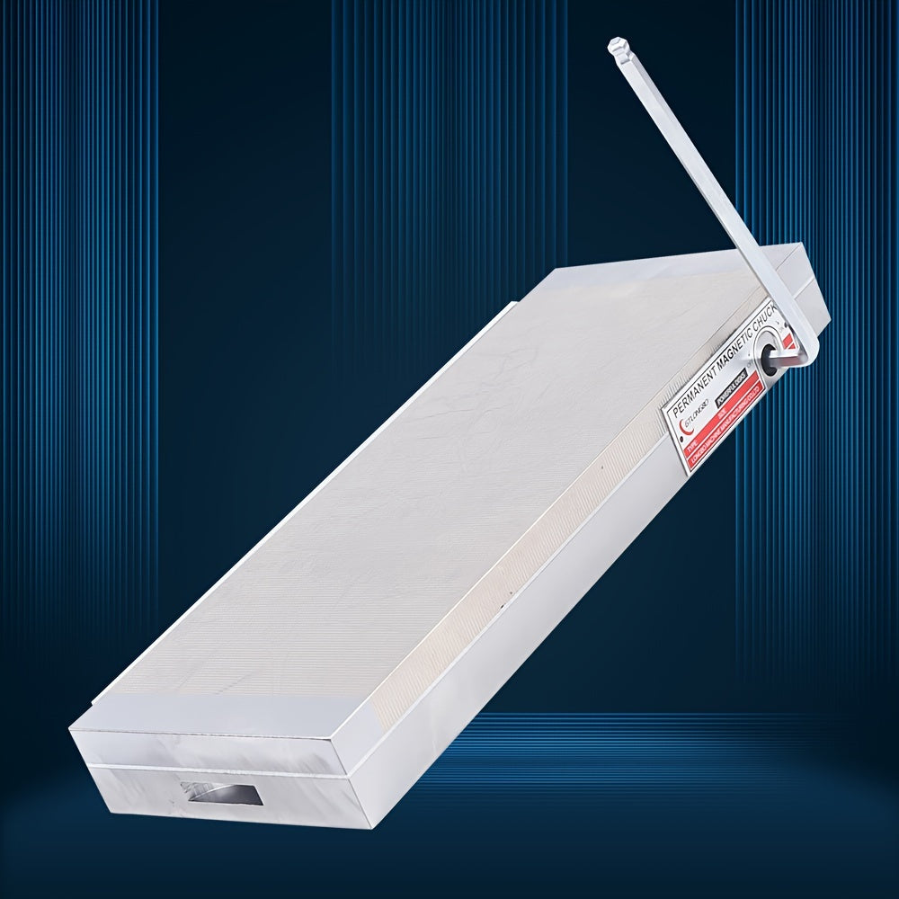 Magnetplaat – Magnetspannplatte – Magnetfutter – Spannplaat – Magnetisch Plaatje – Permanent Magnetisch – 40 x 15 cm – Krachtige Zuigkracht Tot 100N/cm²