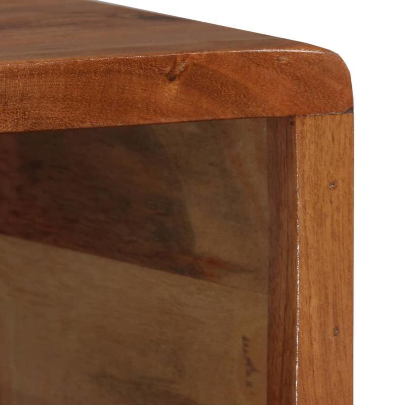 Salontafel – Koffietafel – Bijzettafel – Woonkamertafel – Lounge Tafel – Massief Hout – Met Opberglade – 100x50x40 cm – Geschikt Voor Binnengebruik – Onderhoudsvriendelijk