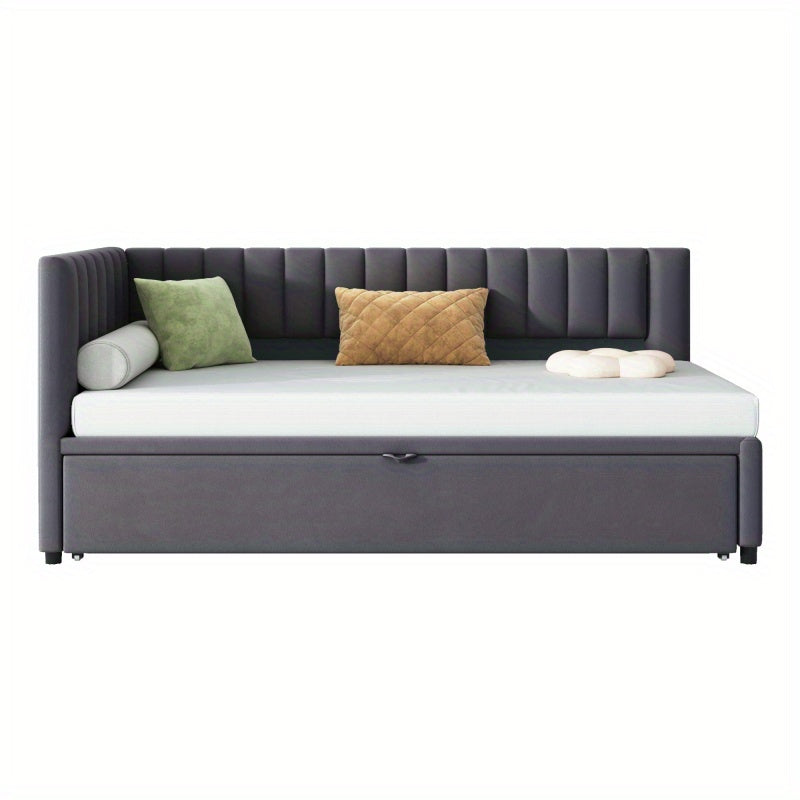 Slaapbank – Bedbank – Logeerbed – Sofa – Bedbank – Ruimtebesparend Design – Luxe Velvet 180x200 cm