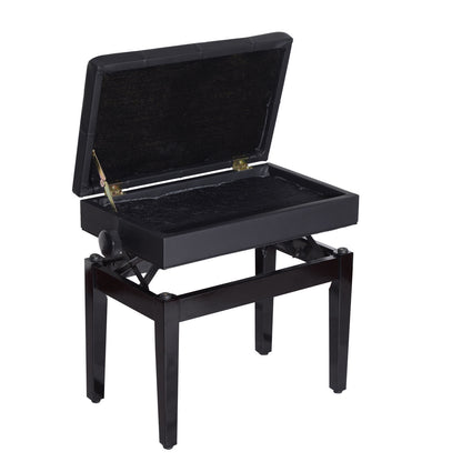 Keukentrolley – Serveerwagen – Keukenwagen – BBQ Trolley – Opbergtrolley – Zwart – RVS Werkblad – Vier Wielen