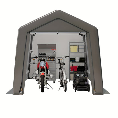 Opbergtent – Berghok – Carport – Schuurtent – Stallingtent – Waterdicht PE-zeil – Versterkt Metalen Frame – Groot 244x366x235 cm