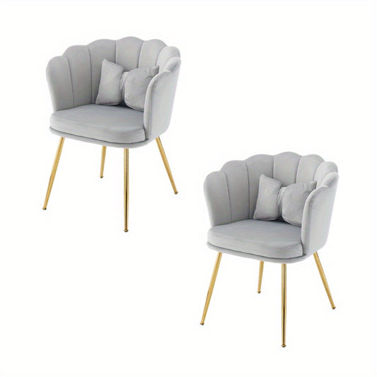 Fauteuil – Zitzetel – Relaxstoel – Armstoel – Velours Bekleding – Uniek Bloemblad Design – Ergonomische Vlinderkussens