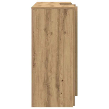 Receptiebalie – Balie – Ontvangstbalie – Baliesysteem – Balie Meubel – Massief Eikenhout – Ruim Werkblad 155x50 cm