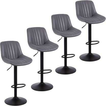 Barstoel – Barkruk – Barstoel Kruk – Barkrukken – Barstoelen – Hoogteverstelbaar – Velvet Bekleding