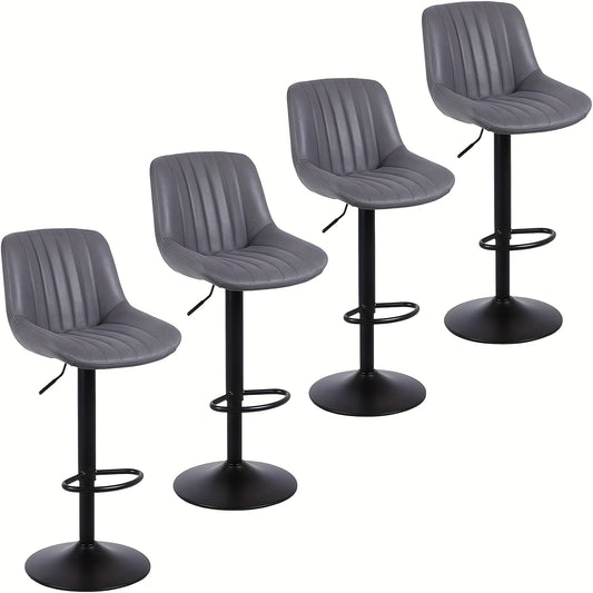 Barstoel – Barkruk – Barstoel Kruk – Barkrukken – Barstoelen – Hoogteverstelbaar – Velvet Bekleding