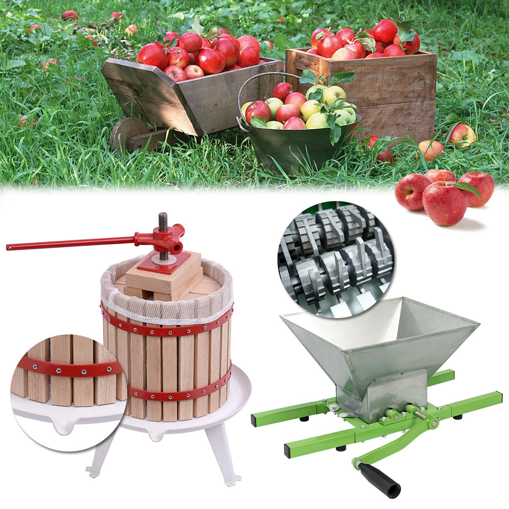 Handmatige Juicer – Fruitpers – Citruspers – Sapcentrifuge – Slowjuicer – 7 Liter Grote Inhoud – Robuust Metalen Ontwerp – Eenvoudig Schoon Te Maken