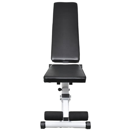 Halterset – Dumbbellset – Halterstang – Fitnessgewichten – Krachttraining – Verstelbare Trainingsbank – Compleet 30,5 kg Gewichtenspakket