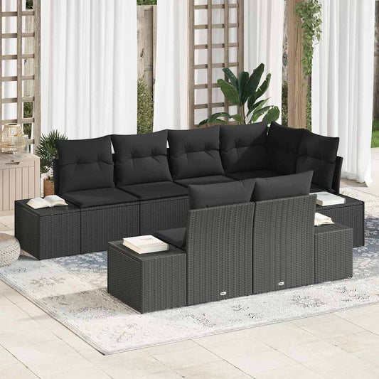 Vidaxl Modular Garden Sofa Outdoor Sectional Bench