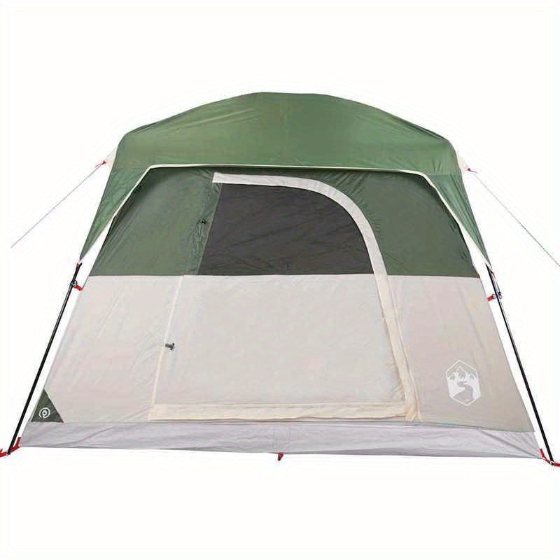 Tent – Kampeertent – Familietent – Koepeltent – Outdoor Tent – Ruim Voor 4 Personen – Stevig Waterdicht PVC – Trekkoordsluiting Groen