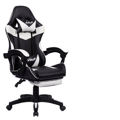 Gamingstoel – Gaming Chair – Bureaustoel – Gamer Stoel – Ergonomische Stoel – Met Voetensteun – Memory Foam Zitvulling – Hoge Rugleuning Met Lendensteun