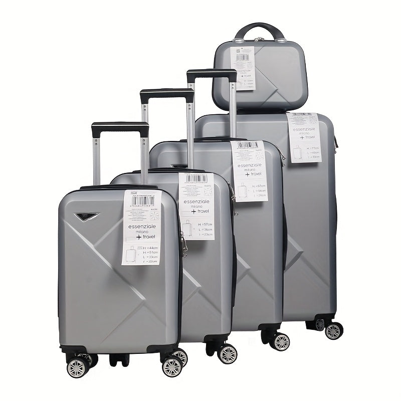 Kofferset – Reiskoffer Set – Trolley – Bagage – Spinner Koffer – Lichtgewicht & Slijtvast – 5-delig Met Combinatieslot En Ingebouwde Vakverdeling