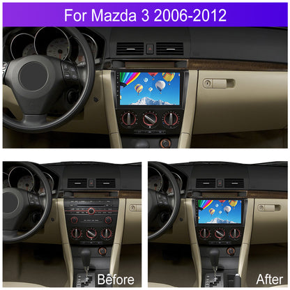 Android Autoradio – Auto Radio Multimedia Speler – Navigatiesysteem – Touchscreen Headunit – Met Achteruitrijcamera – 9-Inch 1280P IPS – Draadloze CarPlay & Android Auto