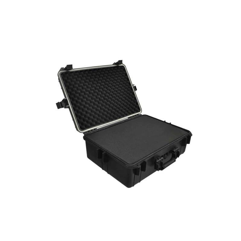 Transportkoffer – Opbergkoffer – Gereedschapskoffer – Equipment Case – Draagkoffer – Zwart – 35 Liter – Met Foamvoering – Duurzaam Polypropyleen Met Metalen Frame