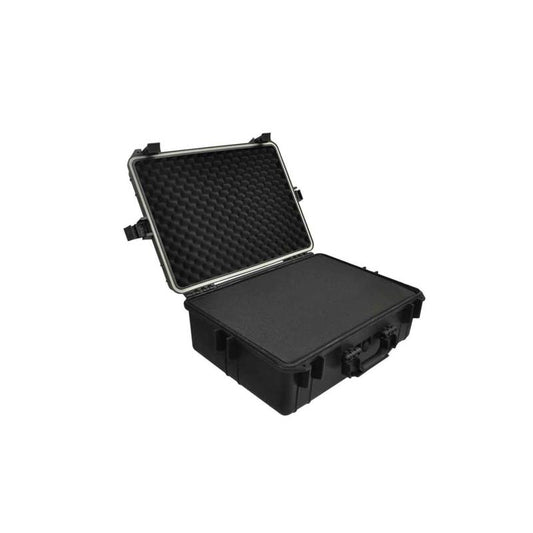 Transportkoffer – Opbergkoffer – Gereedschapskoffer – Equipment Case – Draagkoffer – Zwart – 35 Liter – Met Foamvoering – Duurzaam Polypropyleen Met Metalen Frame