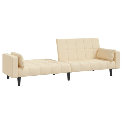 Slaapbank – Slaapstoel – Slaapbankje – Slaapbankje 2-zits – Bedbank – Blauw – Compact 2-Zits – Met Stabiel Metalen Frame