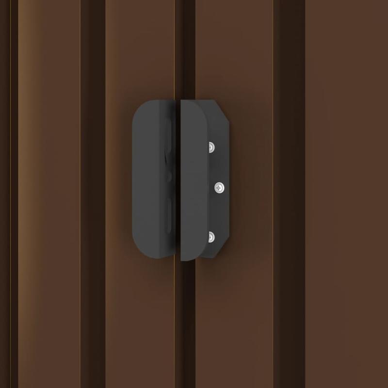Tuinhuisje – Tuinschuur – Berging – Opberghok – Gereedschapsschuur – Gegalvaniseerd Staal – Koperkleurig Dak – Ventilatiegaten – 194x121x181 cm – Duurzaam – Roestbestendig