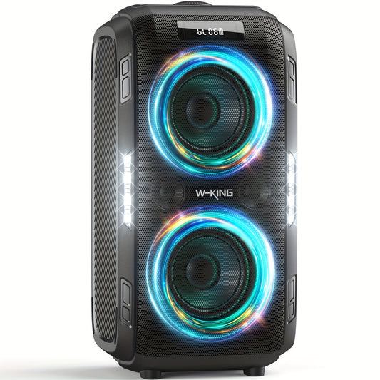 Draagbare Speaker – Bluetooth Speaker – Boombox – Muziekbox – Wireless Speaker – 200W Piekvermogen – 120dB Geluidsdrukniveau