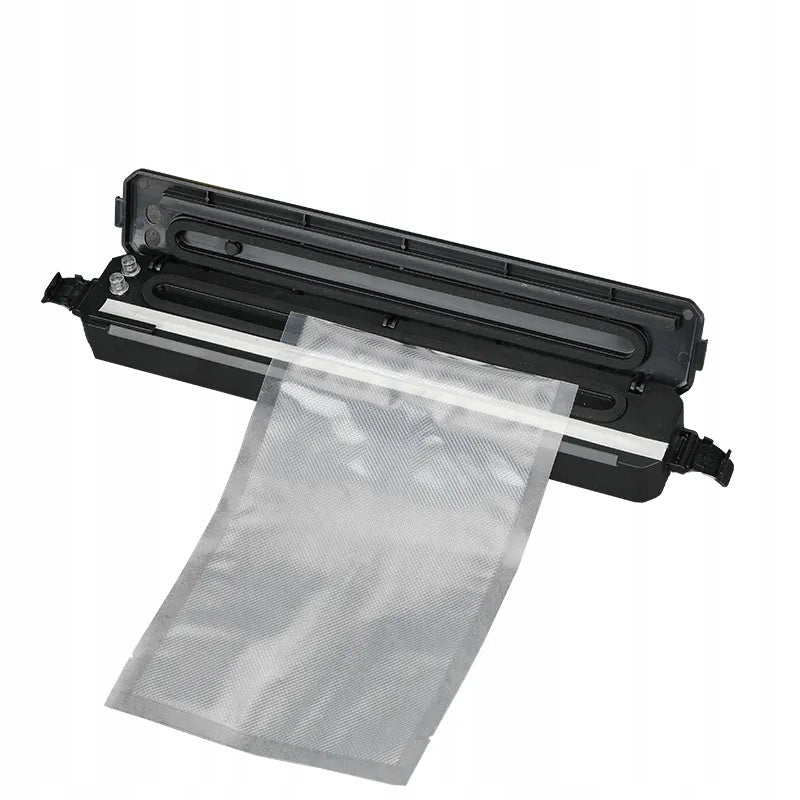 Vacuüm Sealer – Vacumeerapparaat – Voedselverpakkingsmachine – Vacuumzak Sealer – Vacuümverpakkingsmachine – Verlengt Houdbaarheid Tot 5x – Compact Zwart Ontwerp Met 10 Vacumeerzakken