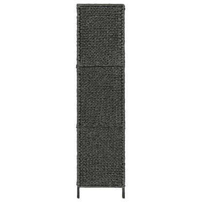 Kamerscherm – Roomdivider – Scheidingswand – Privacy Scherm – Vouwdeurscherm – 5 Panelen Mat Zwart – 193x160 cm – Lichtgewicht Kunststof