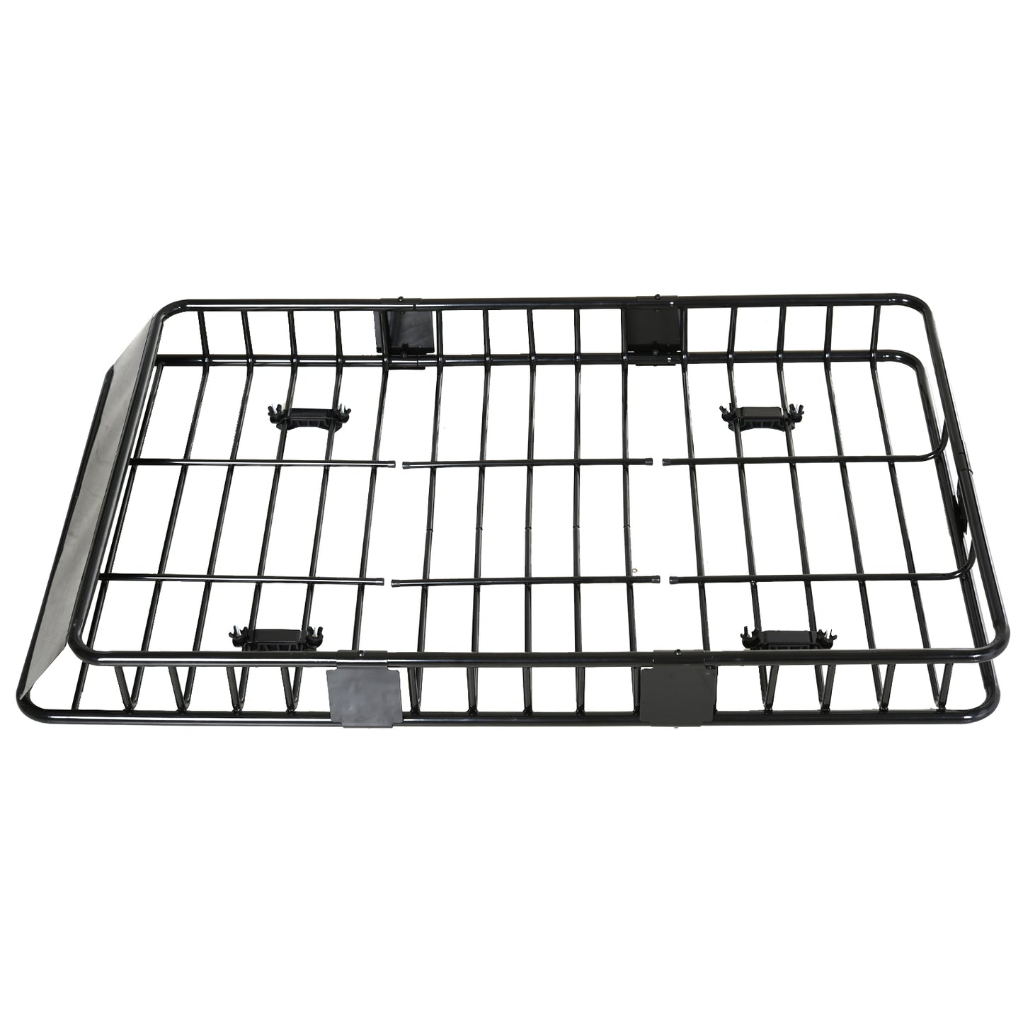 Universele Dakkofferdrager – Dakdrager – Bagagedrager – Roof Rack – Auto Dakrek – Robuust Metalen Frame – Maximale Draagkracht 100 kg – Zwart – 162x99x16 cm