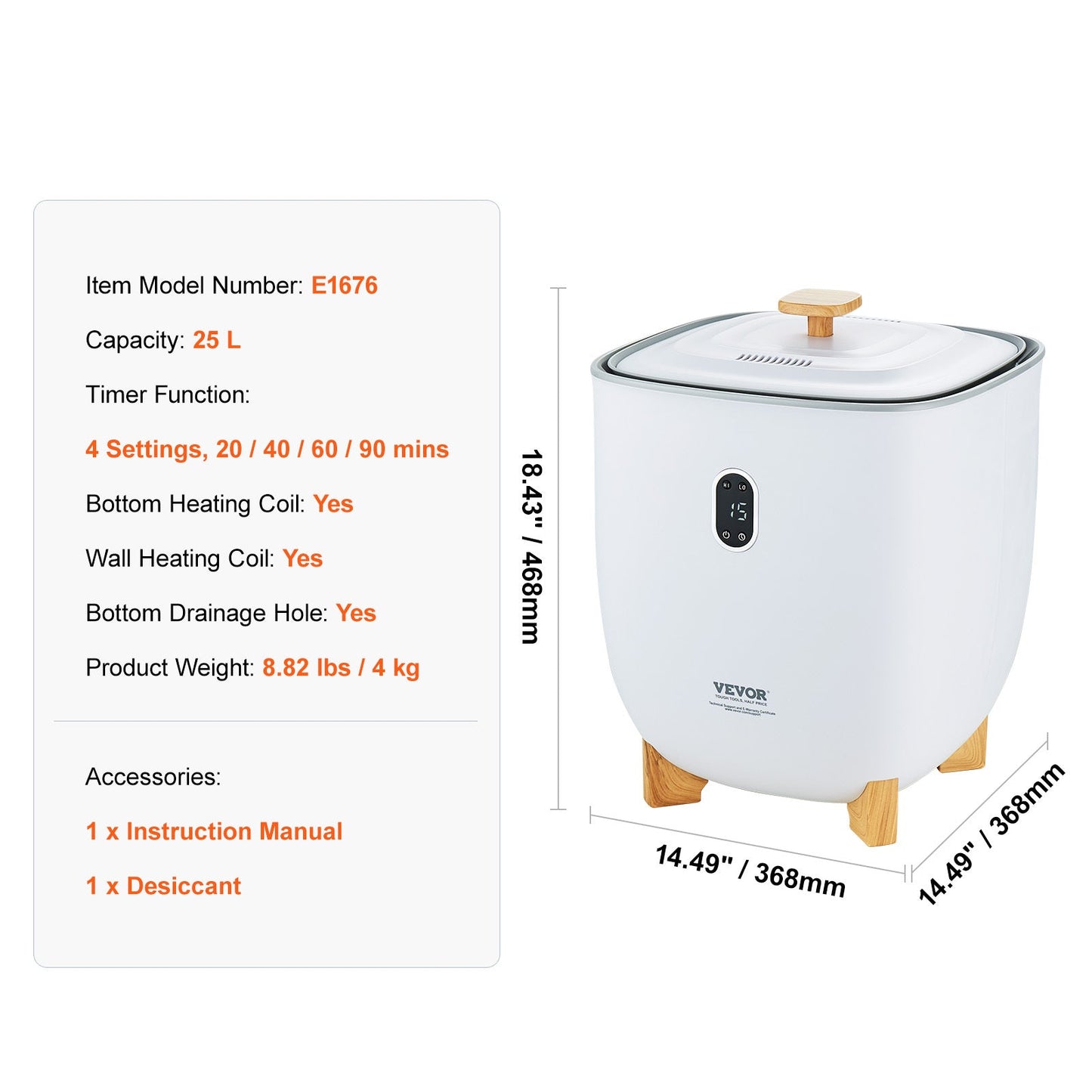Handdoekdroger – Handdoekwarmer – Badhanddoekverwarmer – Badkamerradiator – Handdoekverwarmer Elektrisch – 25 Liter Inhoud – Aromazone Met Timerstanden