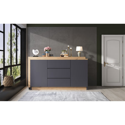 Bureau – Inklapbaar Bureau – Mobiel Bureau – Werkplek – Kantoortafel – Ruimtebesparend Ontwerp – 4 cm Dikte Tafelblad – Zwenkwieltjes Met Vergrendeling