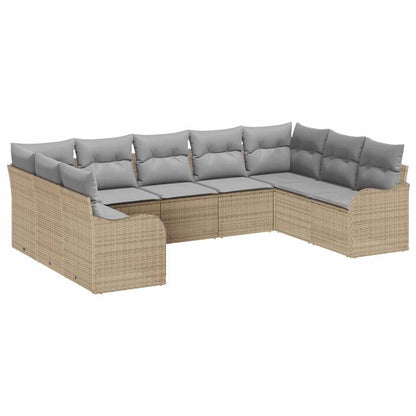 Tuinbank – Buitenbank – Loungeset – Balkonbank – Tuinmeubel – Modulair Ontwerp – Handgevlochten Weerbestendig Rattan