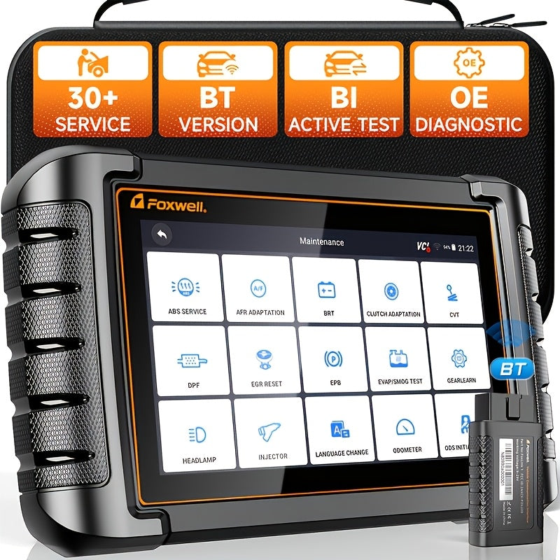 Draadloze OBD2 Diagnosetool – Auto Scanner – Foutcode Uitlezer – Diagnosescanner – Service Reset Apparaat – Bidirectionele Functionaliteit – Meer Dan 30 Onderhoudsfuncties