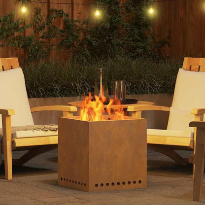 48 x 48 x 50cm Easy to Install Outdoor Fire Pit Home Patio for Daily Leisure Outdoor Gatherings, Patio Heating, Backyard Gatherings, Stylish Patio, Cozy Gathering Spot