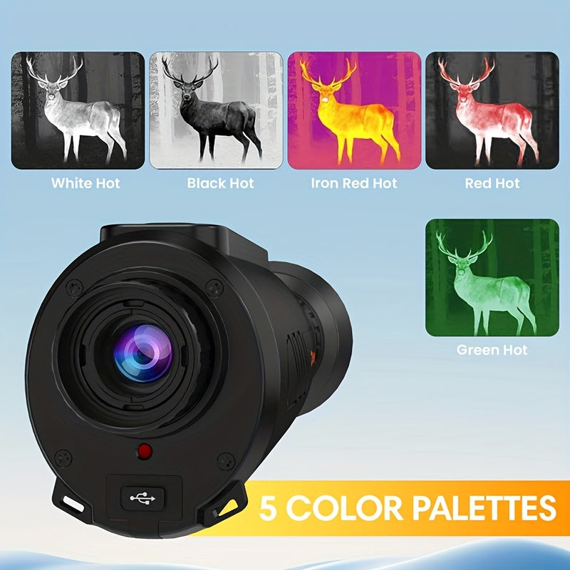 nachtkijker – nachtkijker verrekijker – monoculair – thermal scope – infrarood – 8x digitale zoom – 4000mAh batterij – 384x288 HD resolutie
