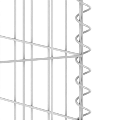 Afvalbak Buiten – Buitenprullenbak – Afvalemmer – Vuilnisbak – Afvalton – Gegalvaniseerd Staal – 180x100x110 cm – Weerbestendig & Afsluitbaar