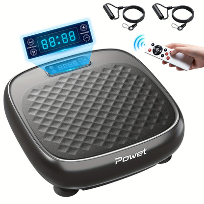 Trilplaat – Vibratieplaat – Powerplate – Vibratietrainer – Fitnessplatform – Compact Mini Formaat – Stevig IJzeren Materiaal – Draagkracht Tot 100 kg