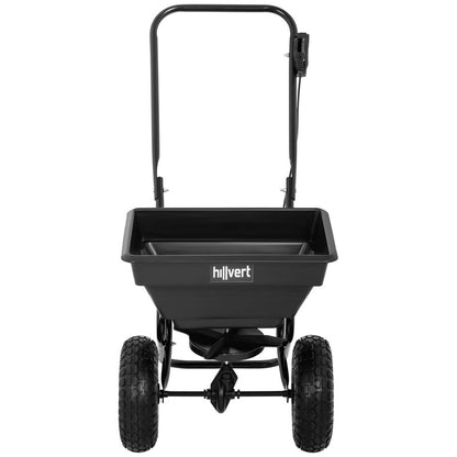 Spreader for Sowing Fertilizer for Lawn Salt Sand 14 L