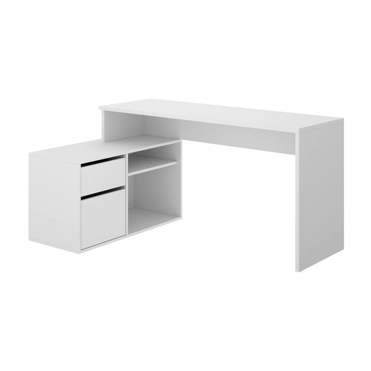 Ddiaw Desk, Multi-Position Office or Kids' Study Table, Corner Study Desk with Multiple Uses, 139x92x75 cm, Available in 3 Colors