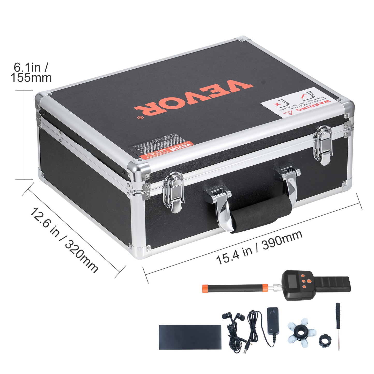 Rioolcamera – Inspectiecamera – Endoscoop – Afvoercamera – Zelfnivellerend – 9 Inch 1080P HD Scherm – 512Hz Locator – 36X Digitale Zoom – 30 Meter Kabel