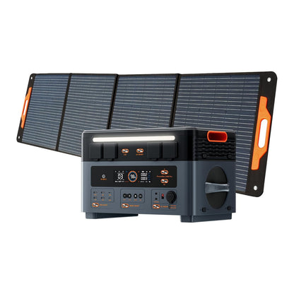 Powerstation – Draagbare Generator – Noodstroom – Zonne-energiecentrale – Camping Accu – 2016 Wh LFP Batterij – 2400 W Output Met 5 ms UPS & Ingebouwde 50 W Speakers
