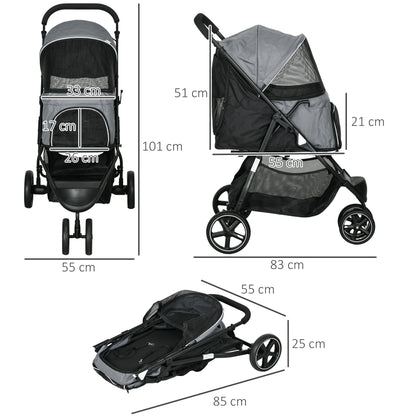 Hondenhok – Hondenhuis – Hondkennel – Hondenhuisje – Hondenschuur – Massief Hout – Weerbestendig Dak – Opklapbaar Dak – Uitneembare Vloer – 109x79x72 cm – Grijs Wit Zwart