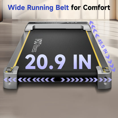 Loopband – Walking Pad – Wandelband – Treadmill – Hometrainer – Inklapbaar – 3 Hellingsstanden – Stille 2,5PK Motor